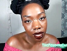 Clean My Immodest Size 10 Feet Black Foot Fetish Foot Licking Femdom Humiliation