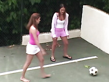 Marlena And Savannha James Played Soccer And Later Drilled Each Other With A Strap On