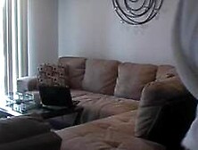 Alison Angel fazendo twerking nua no seu apartamento