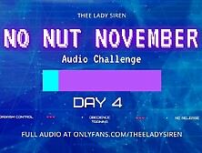 No Nut November Audio Defiance Day 4