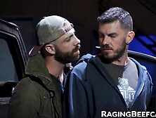 Hot & Raw - Bare Ass Fucking Outdoors with Hot Studs Vader Pulski And Jake Nicolas