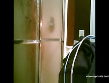 Hot Teen Sister Caught Showering