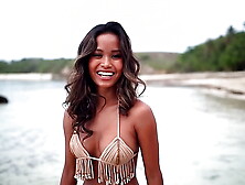 Nasty Oriental babe Puri Cinta sperm multiple times