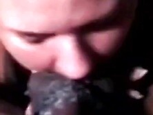 White BBW's Sloppy Deep-Throat POV on BBC