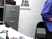 Harley Haze deepthroats Tommy Gunn's big cock