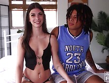 Thick Bbc Monster Schlong With Dreads Screws Tatted Out Tiny Teen