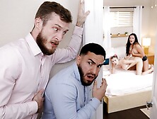 Busty Step Daughters Brie Klein & Alice Visby Enjoy Hard Core Step Family Foursome - DaughterSwap