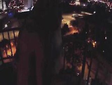 Erotic Hotwife Takes Bbc On Hotel Balcony Over Dallas Freeway!