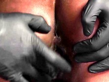 Ebony Goddess Ana Foxx Gets Fingered Hard By Daddy's Fat Hands