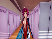 Sex In The Locker Room With Kallen Kozuki - Code Geass Porn