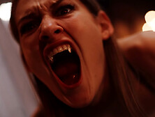 Vampire Seduction in Old Gothic Manor - Nerdy Girl Gets Mesmerized by Century Old Sexy Blonde Owner