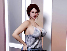 POV gameplay featuring a mom with heart problems and a big ass