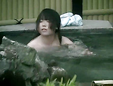 College Girl In Japanese Onsen