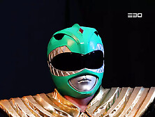 Guy 30 - Edging The Green Power Ranger Until He Covers His Own Face