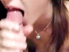 Nice Slow Blowjob And Lot Of Cum