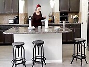 Stepdad pummels his stepdaughter on the couch