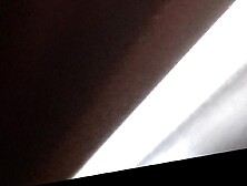 Spying roommate shower under the door 2