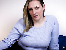 Clara Uses You as Her Fuckdoll - Clara Dee POV Cowgirl and Cum Denial