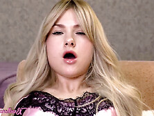 Pov Sexy Girl Sensual Footjob Before Bedtime - Cum On Foot