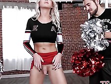 Ts Cheerleader Aubrey Kate Double Penetrated