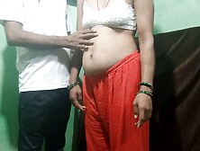 Desi Indian Pregnant Bhabhi Ko Khade Khade Choda