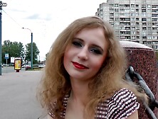 Virginia Still gives her ass to a guy outside