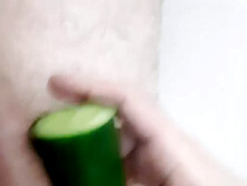 Bathing Cucumber In Moaning Bathtube-Boy