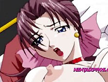 Threesome creampie pussy and anal fuck - Uncensored Hentai