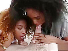 Black Teens Share Cum Facial!