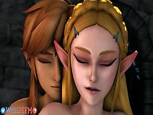 Link Creampies Princess Zelda