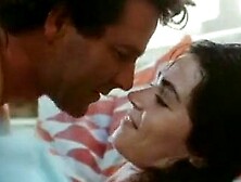 Kim Delaney Breasts Scene In The Drifter