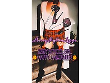 Missynylonleggs - Sissy Schoolgirl Happy Halloween