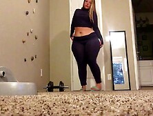 Sexy Pawg Teasing Large Ebony Dong.  Large Wet Booty White Gal.