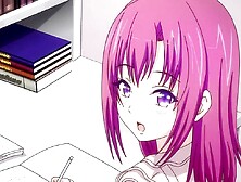 Kaguro12,  the 18yo hentai pornstar,  gets a rough ride in her first ever porn scene