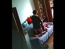 21 Monkey Slave Spied Anal Rammed Creampie