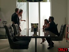 Lustful large melons mother I'd like to fuck drank large rod and gets banged in front of her allies just after her wedding