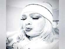 Samantha Cd Snow Bunny Smoking A 120