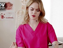 Check out Sage Fox and Pierce Paris in this weeks movie scene of POV. A sexually excited guy comes into the doctor for his sprai