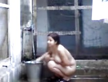 While Bhabhi Bathing Devar Seduces And Fuking In The Bathroom