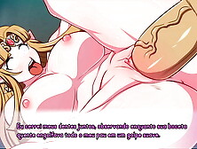 WaifuHub part two Sofa test with brand new elf princess Zelda