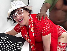 massive saggy titties 73 Years cougar old lady bbc bum rammed