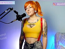 SFW ASMR Misty Will Train You to Relax - PASTEL ROSIE Pokemon Cosplay Homemade Hot Twitch Streamer