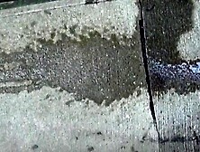 Peek-A-Pussy Cleaning Session with Piss & Wipes - Voyeurs Delight