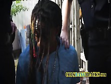 Alley Is Totally Compromised When Officers Take And Fuck A Criminal