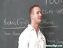 Teacher Fucks Teen Schoolchick