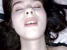 18 years cougar teeny CUTIE gets ENORMOUS LOAD on her beautifull FACE!!!