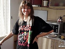 Laughable sex with dices until astounding climax and creampie