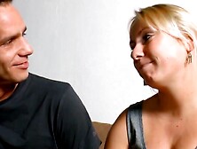 Hot Amateur Threesome - Blonde Girlfriend Shares Her Boyfriend With A Hot Redhead