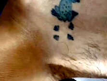 Homemade video of skinny Becky quickie creampie