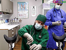 Sterilized By 2 Hunk Surgeons - Doctor Tampa & Doctor Canada